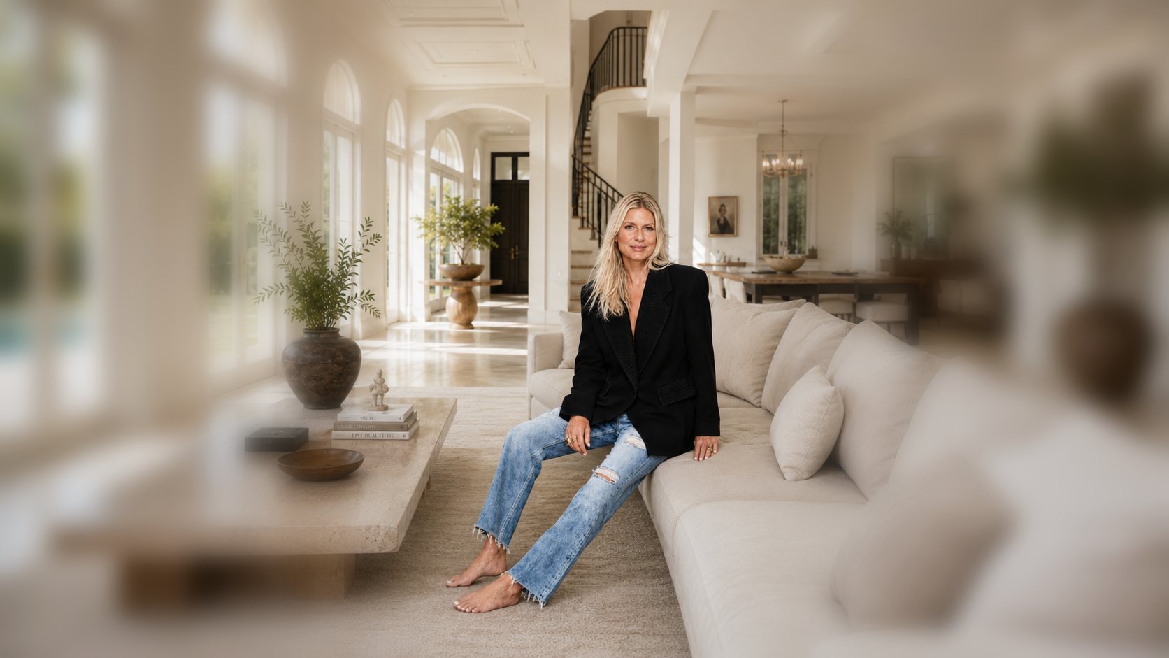Melissa in the Super Blazer
