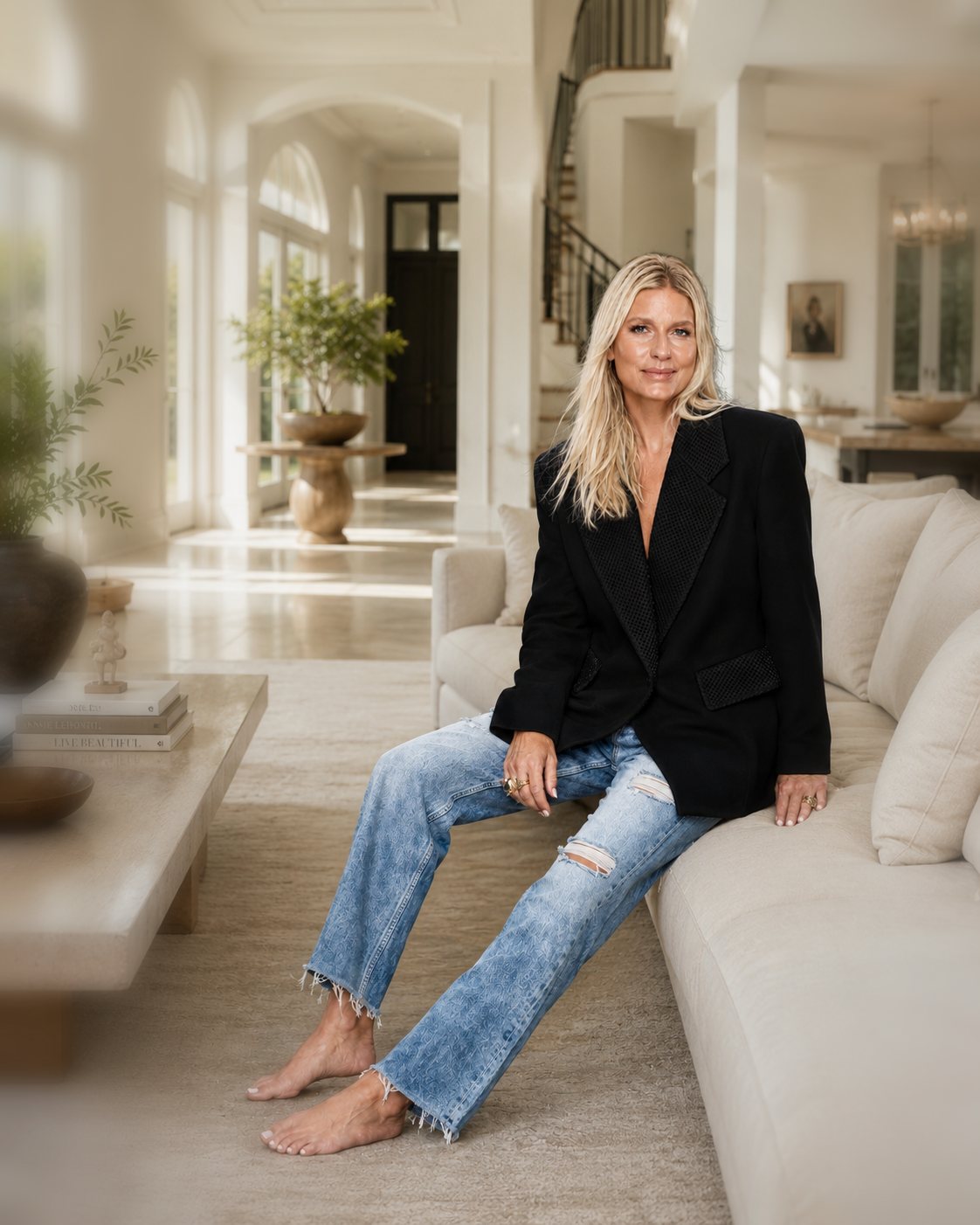 Melissa in the Super Blazer