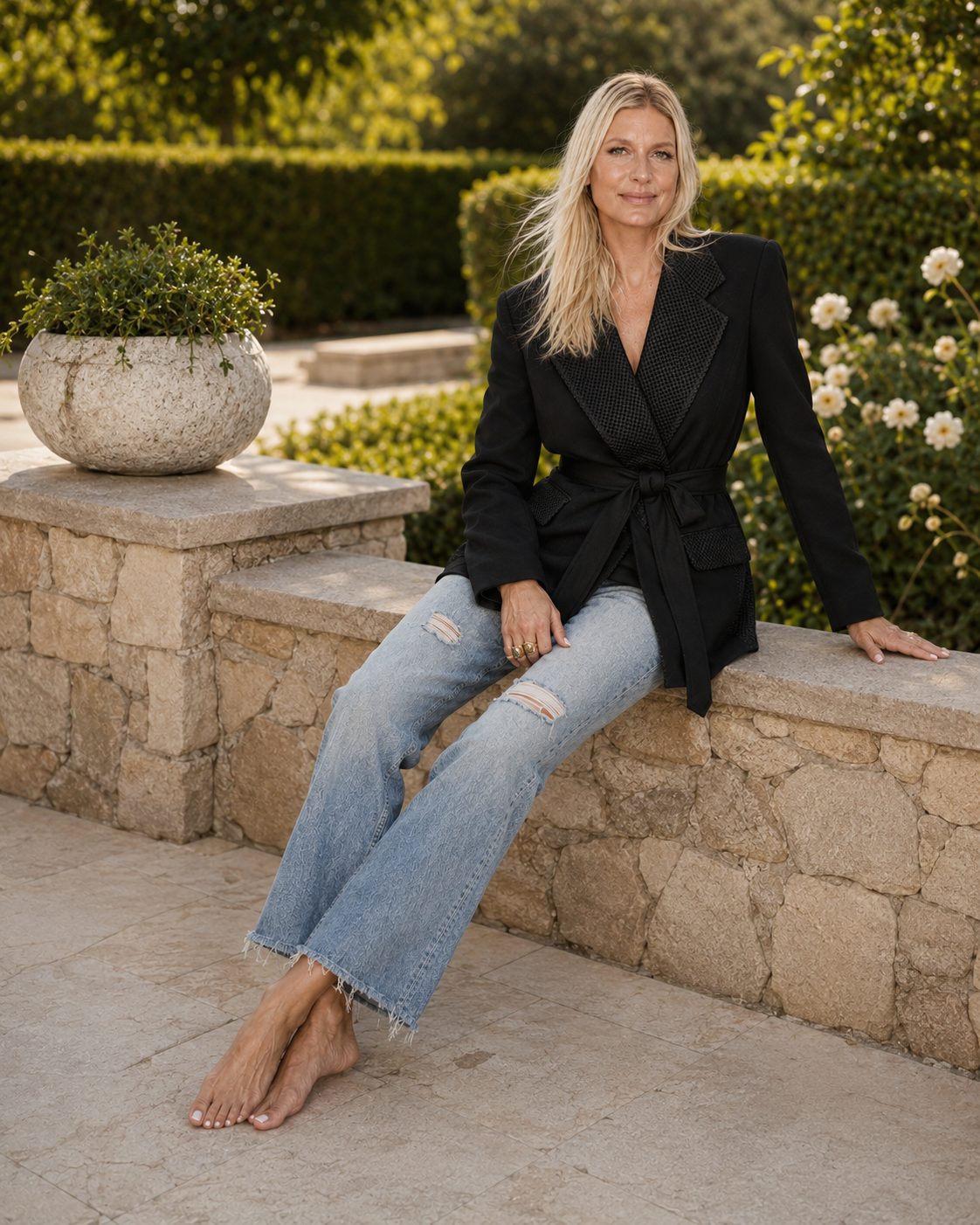 Melissa in the Super Blazer